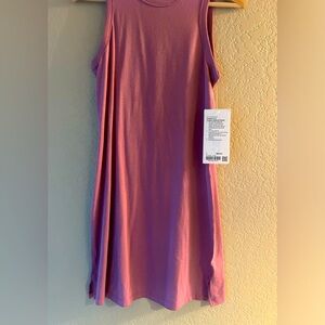 Lululemon Classic Fit Cotton Blend dress size 3 velvet dust nwt